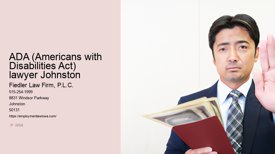 ADA (Americans with Disabilities Act) lawyer Johnston