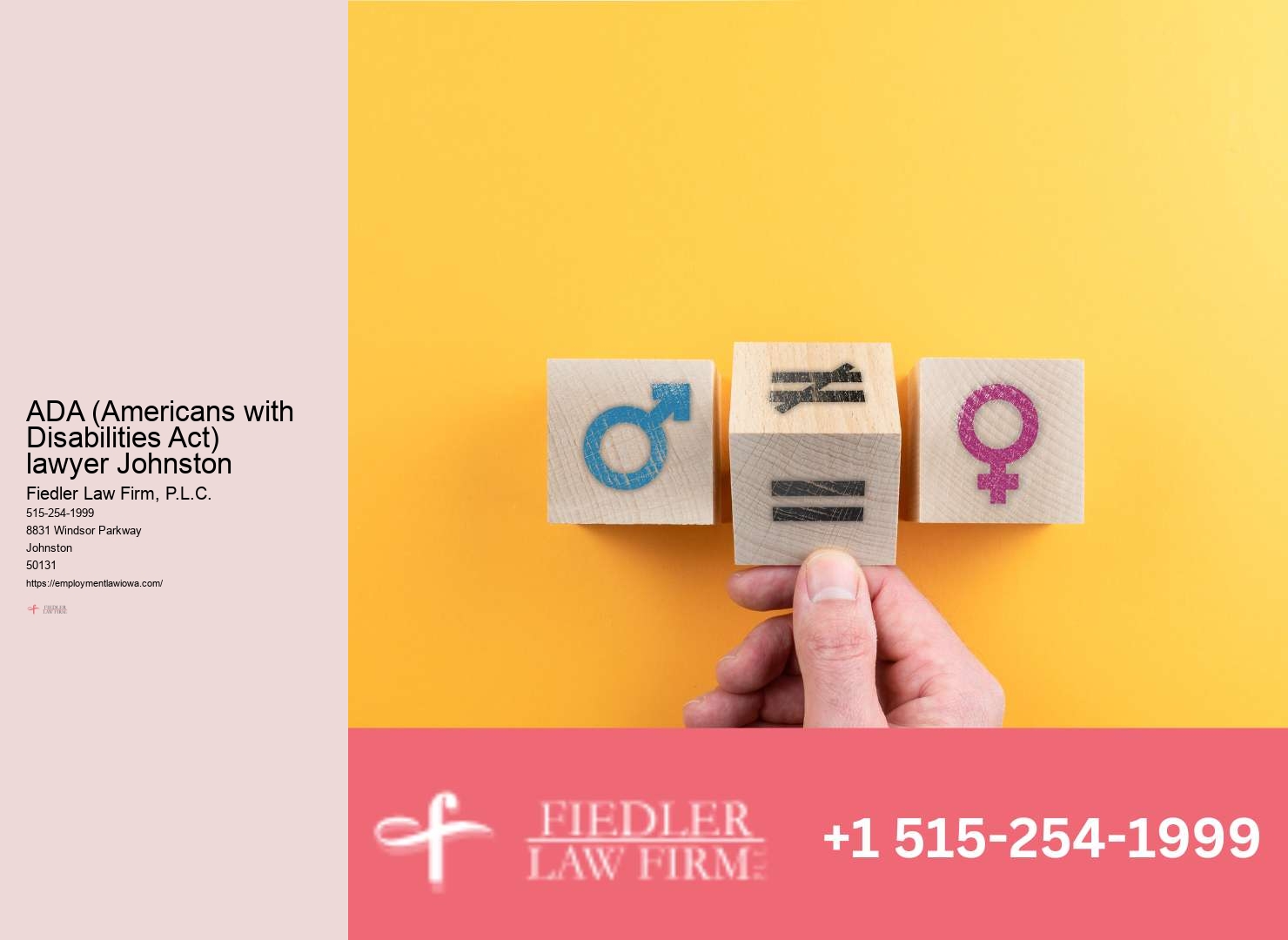 Trusted Harassment at Work Attorney Johnston