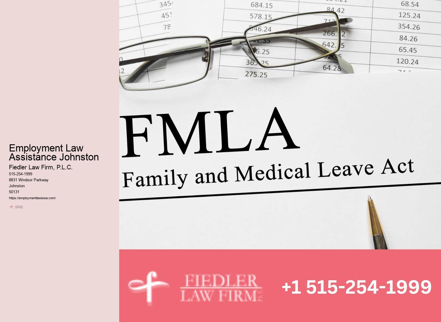 Employment Lawyer Johnston rates