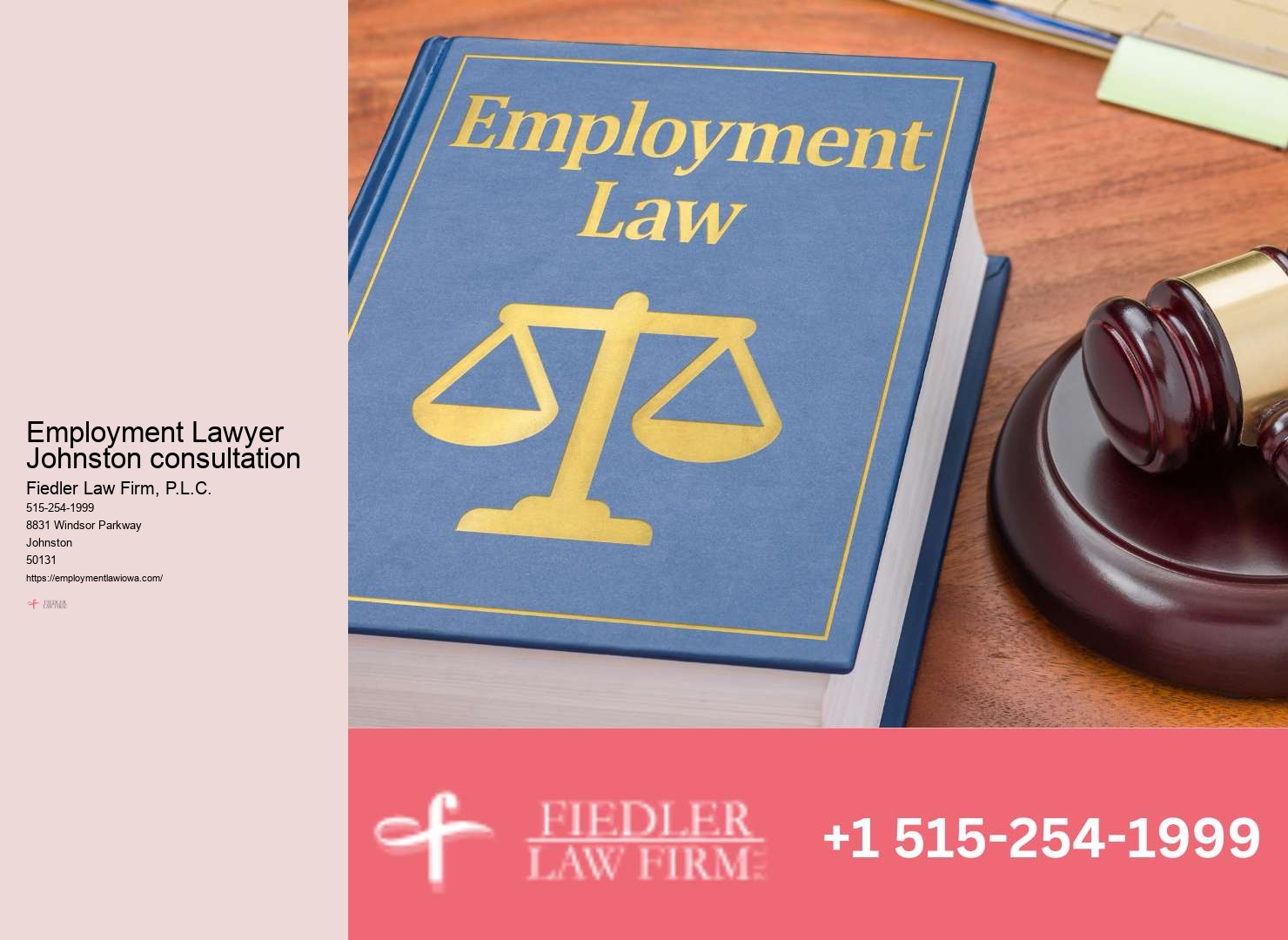 Johnston Employment Law Consultation Firm Specialist Legal Counselor