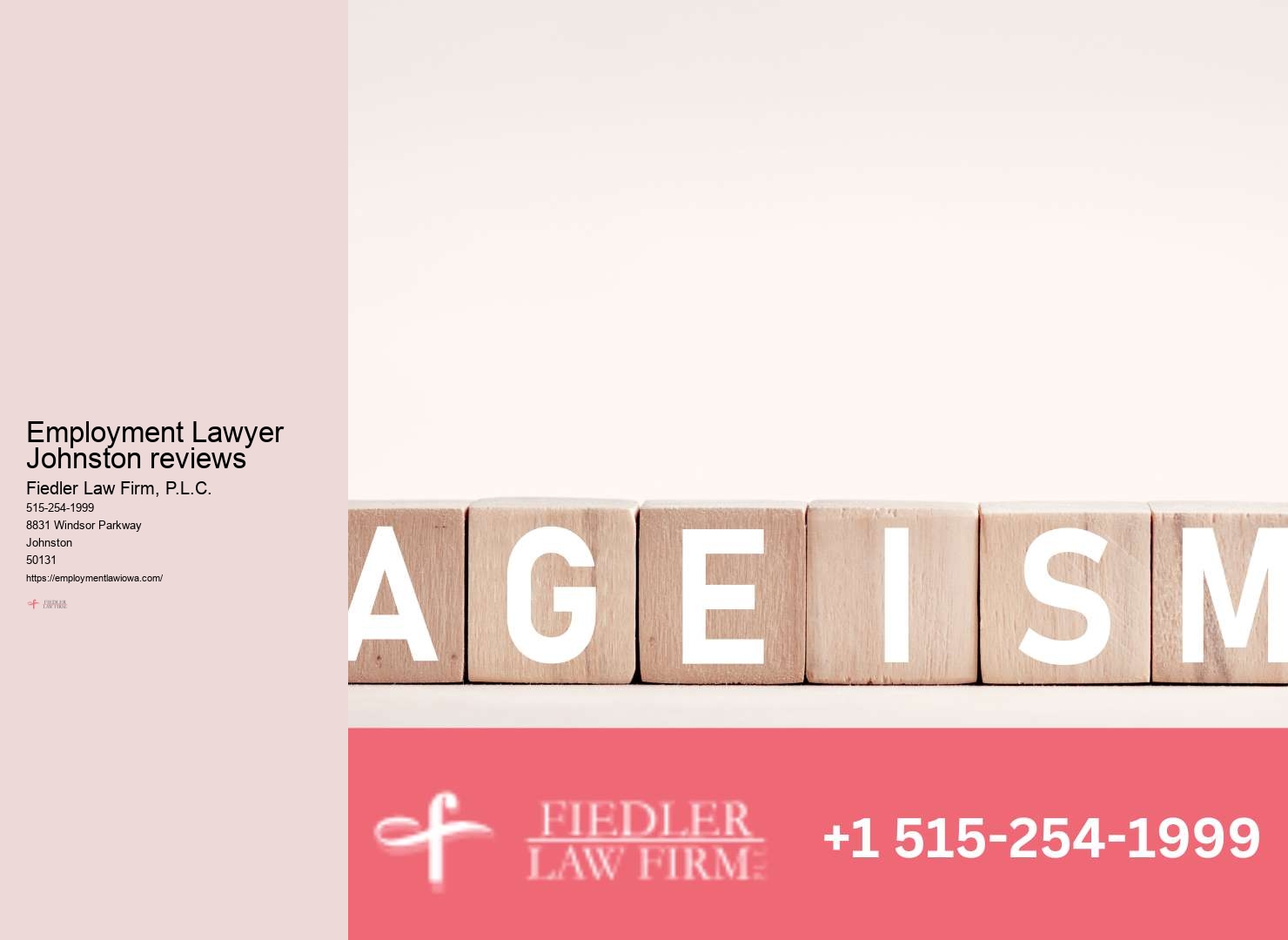 Employment Lawyer Johnston employee rights