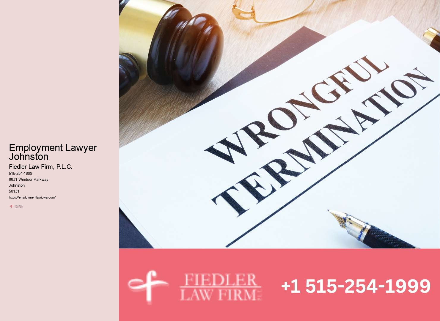 Johnston Employment Law Consultation Support Services