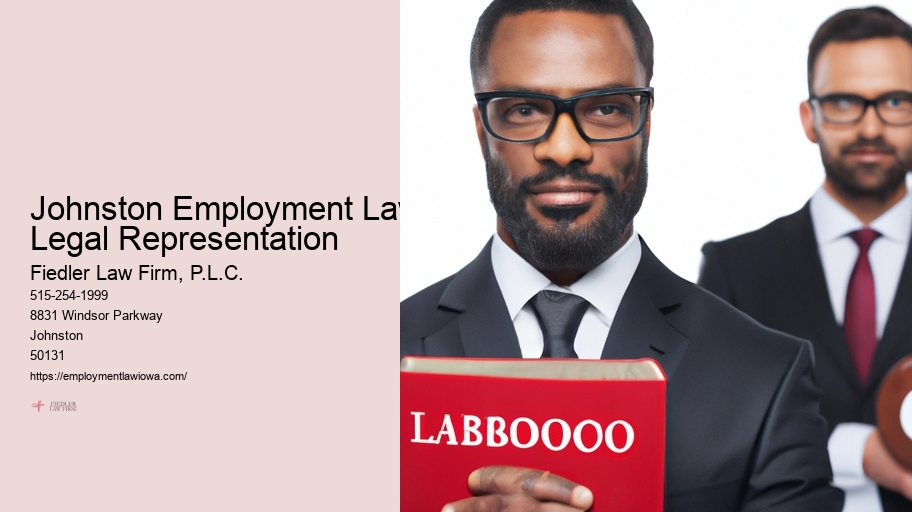 Johnston Employment Law Legal Representation