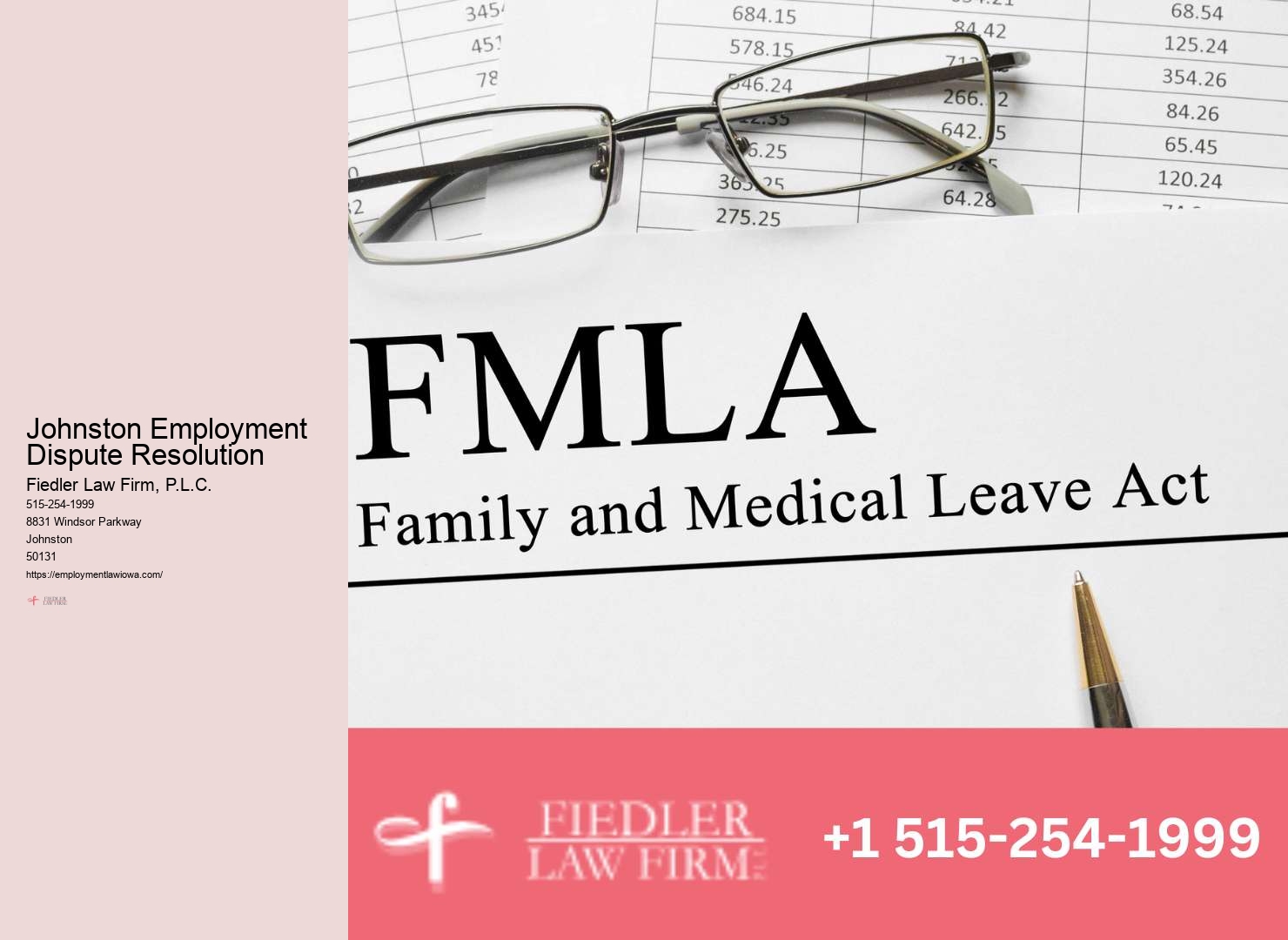 Employment Lawyer Johnston legal advice