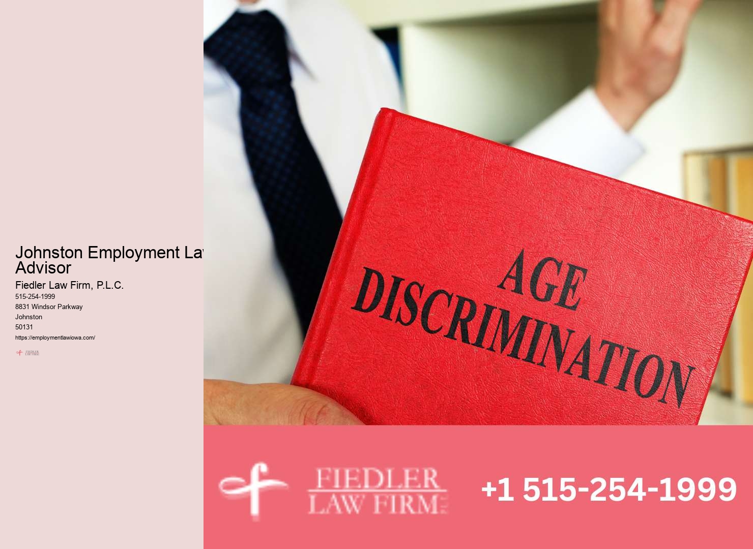 Skilled Workplace Discrimination Attorney Johnston