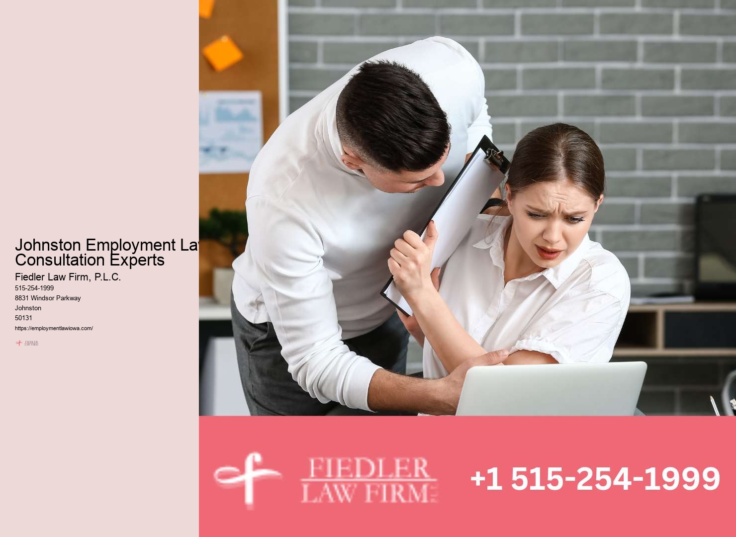 Johnston Employment Law Consultation Firm Expertise