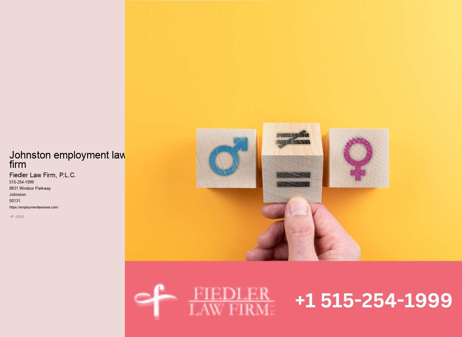 Affordable Employment Lawyer Johnston