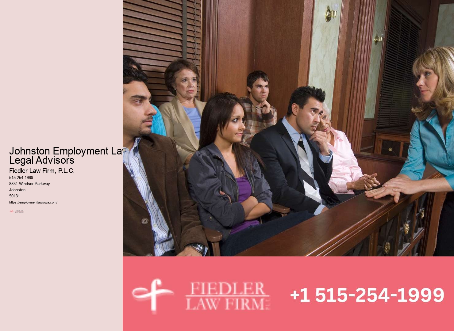 Skilled Harassment at Work Attorney Johnston