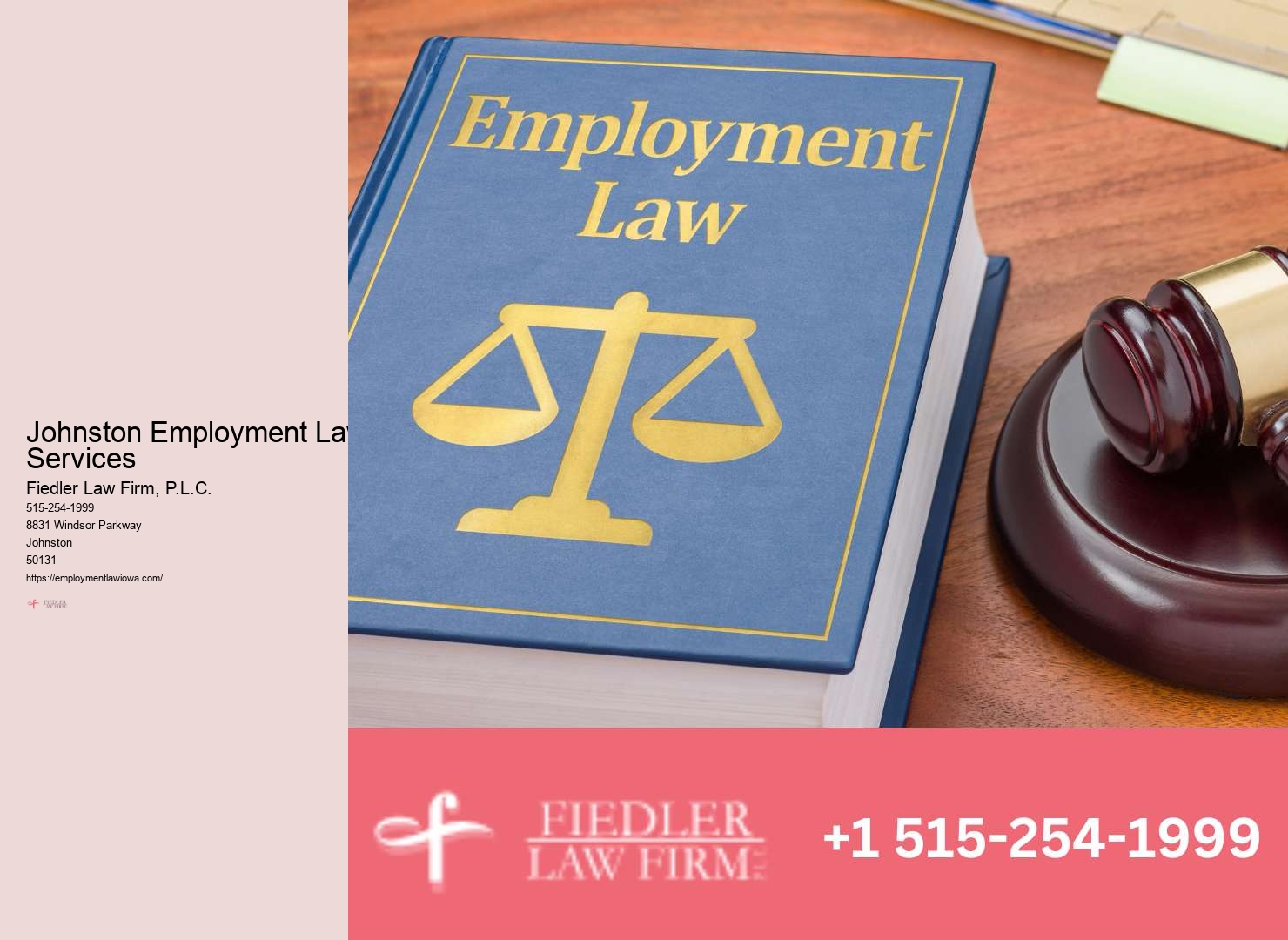 Expert Employment Law Consultation Johnston