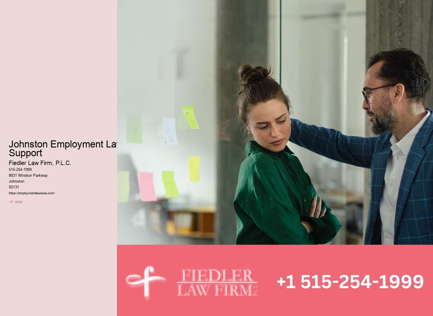 Professional Workplace Discrimination Attorney Johnston