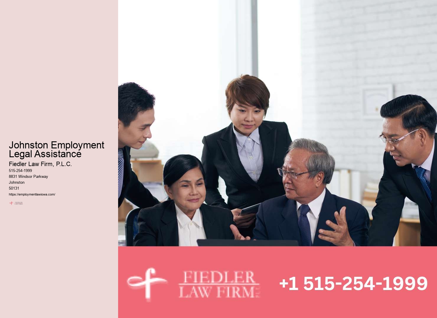 Employment Lawyer Johnston regulations