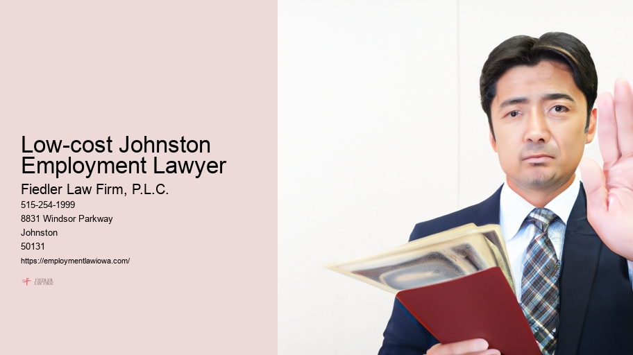 Low-cost Johnston Employment Lawyer