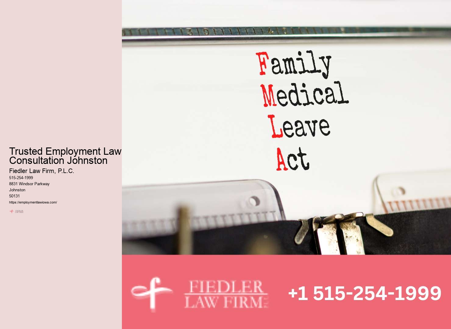 Harassment at work lawyer Johnston