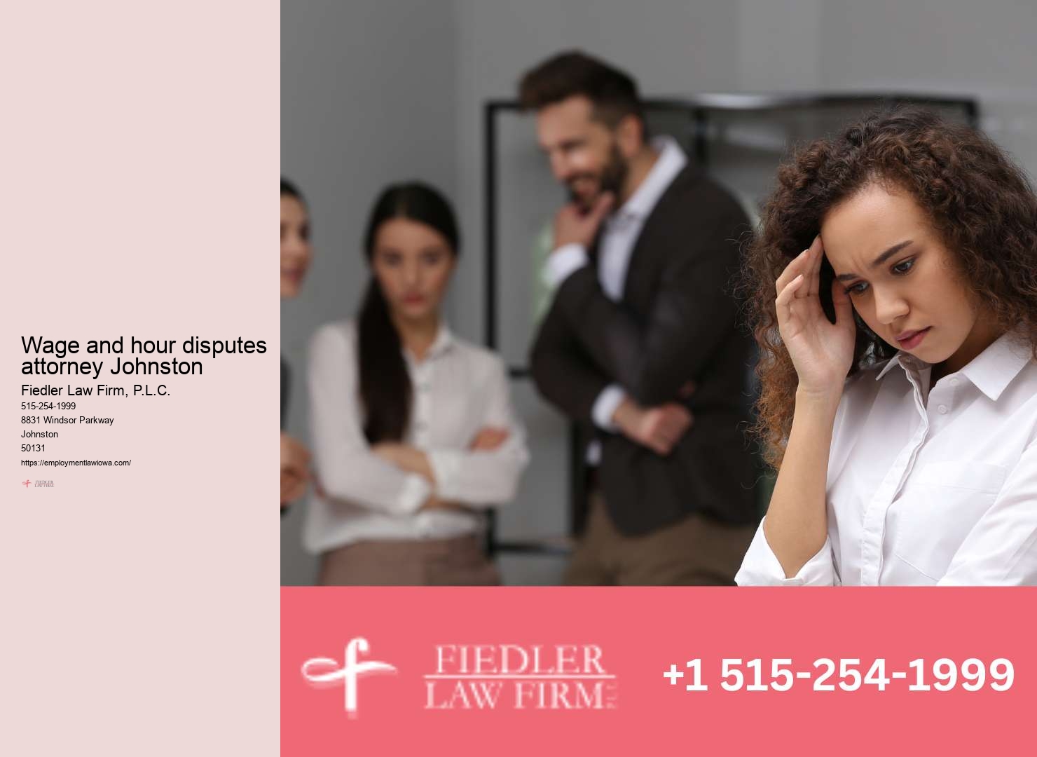 Johnston Employment Law Consultation Firm Legal Services