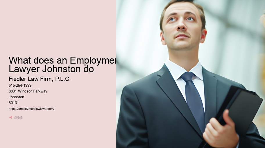 What does an Employment Lawyer Johnston do