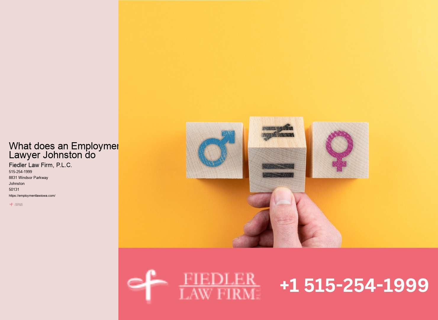 Employment Lawyer Johnston legal aid expenses