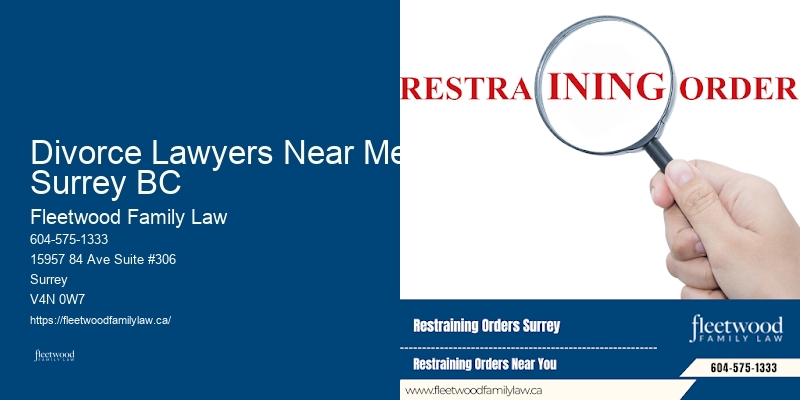 Divorce Lawyers Near Me Surrey BC Family Law Consultation