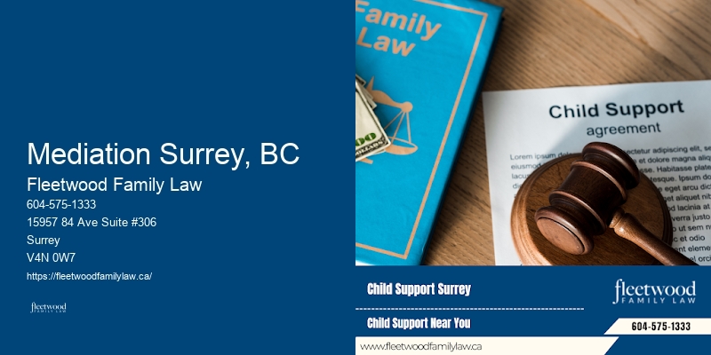 Mediation Surrey, BC Divorce Law Firm
