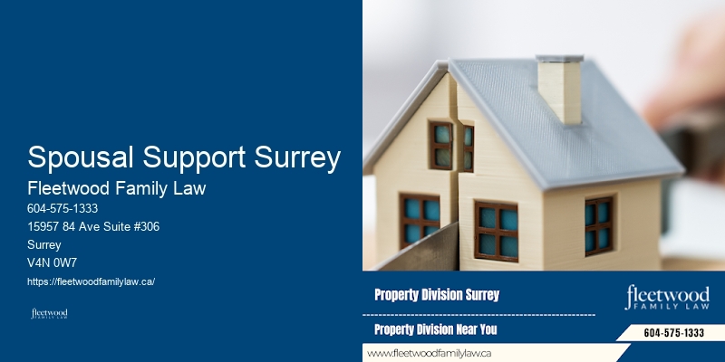 Spousal Support Surrey Family Law and Divorce