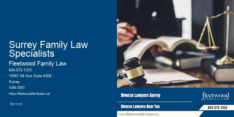 Family Law Attorney Surrey Family Law Specialists, BC