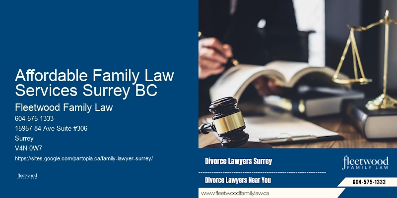 Affordable Family Law Services Surrey BC Family Lawyer Specializing in Child Relocation