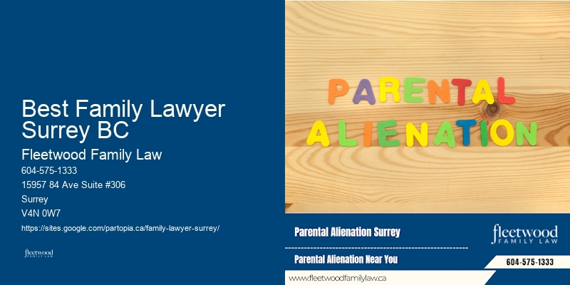 Best Family Lawyer Surrey BC Separation Lawyer