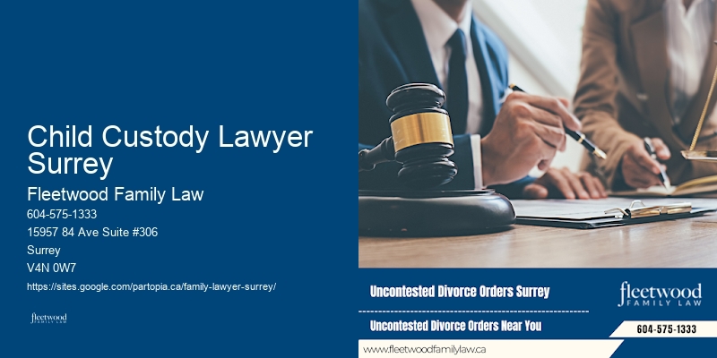 Child Custody Lawyer Surrey Legal Mediation Services