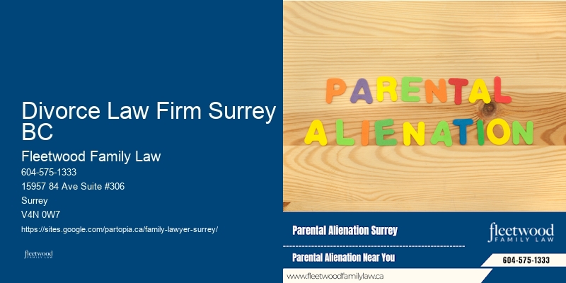 Divorce Law Firm Surrey BC Prenuptial Law Services