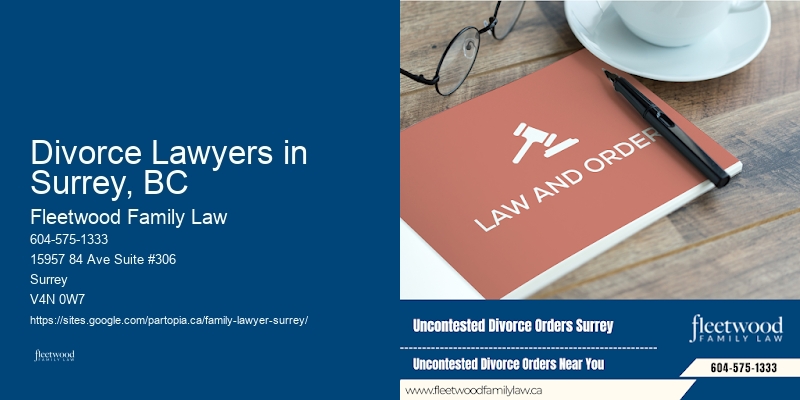 Divorce Law Firm Divorce Lawyers in Surrey, BC BC