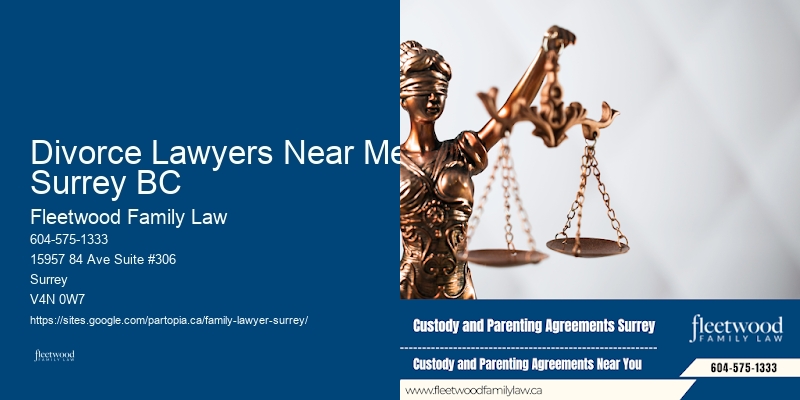 Child Custody Lawyer Divorce Lawyers Near Me Surrey BC