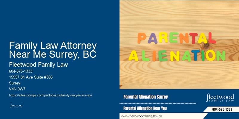 Separation Agreement Family Law Attorney Near Me Surrey, BC BC