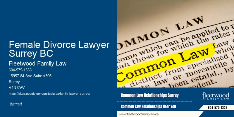 Female Divorce Lawyer Surrey BC Family Law Divorce Services