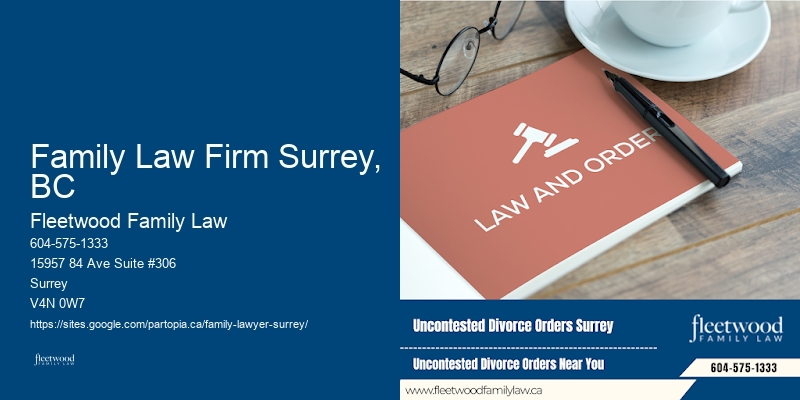 Guardianship Legal Support Family Law Firm Surrey, BC BC