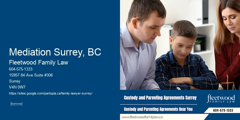 Mediation Surrey, BC Property Settlement Lawyer