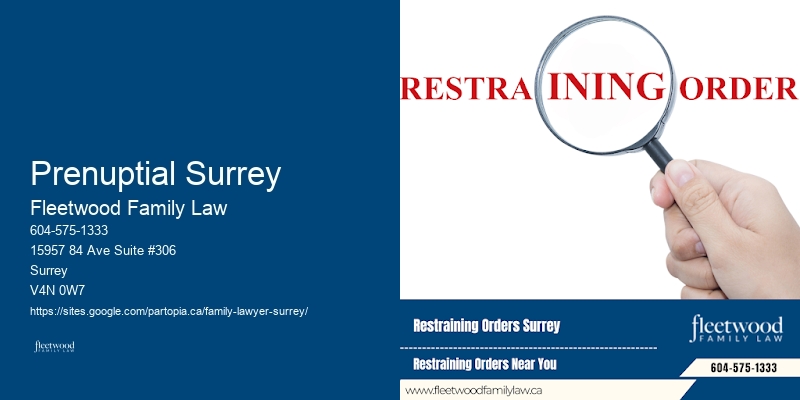 Guardianship and Family Law Prenuptial Surrey BC
