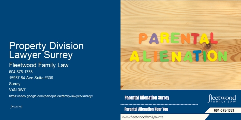 Top-Rated Divorce Lawyer Property Division Lawyer Surrey