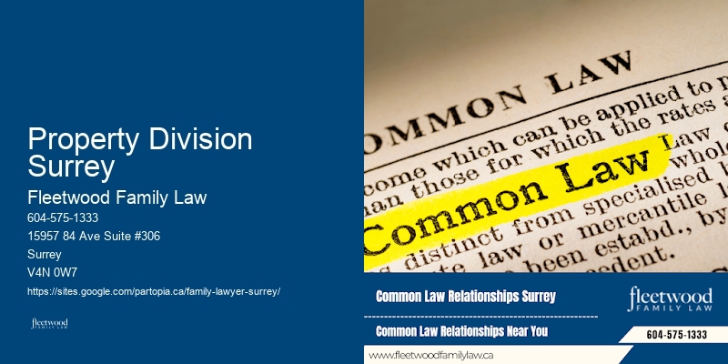 Affordable Child Custody Lawyer Property Division Surrey BC
