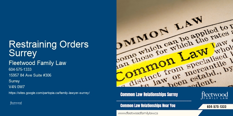 Family Mediation Services Restraining Orders Surrey
