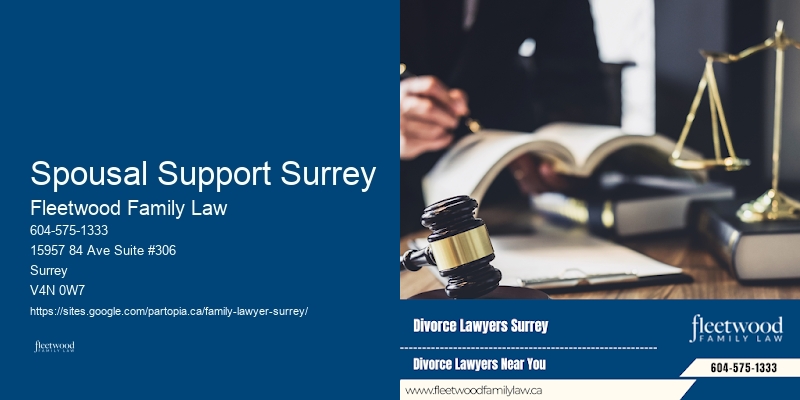 Spousal Support Surrey Domestic Violence Attorney