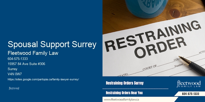 Top Family Lawyer Spousal Support Surrey BC