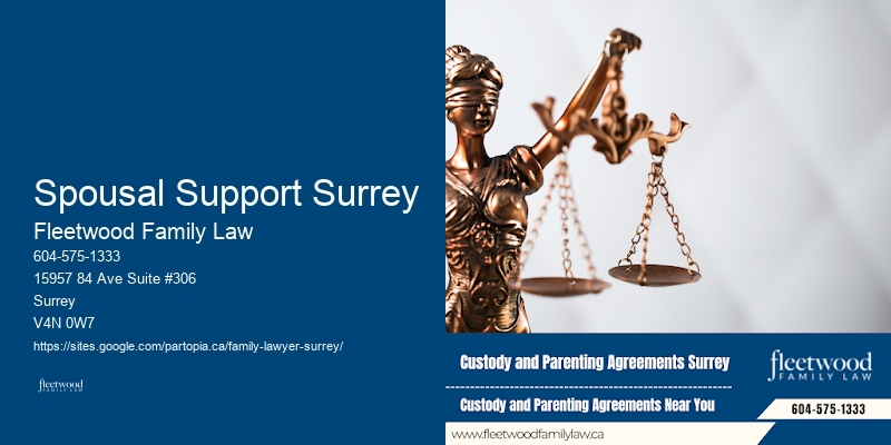 Divorce and Mediation Services Spousal Support Surrey