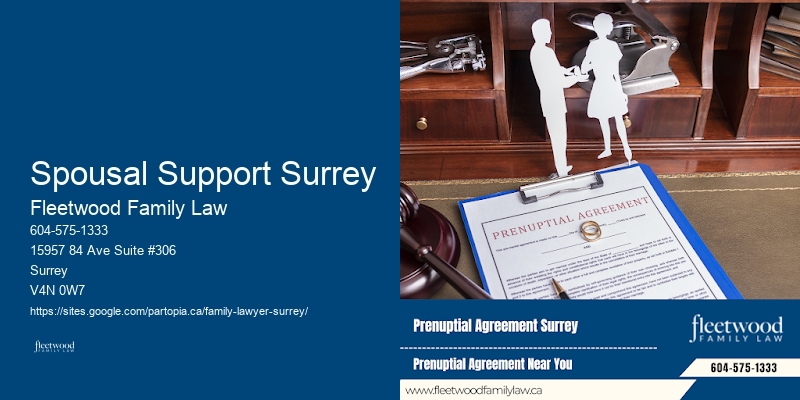 Experienced Divorce Attorney Spousal Support Surrey BC
