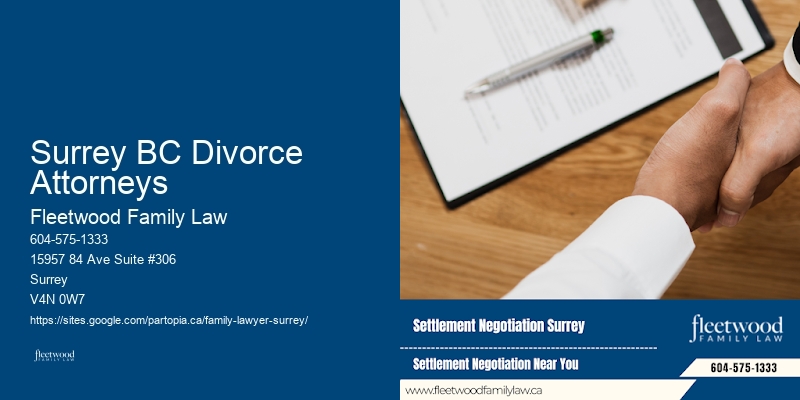 Surrey BC Divorce Attorneys Divorce Settlement Lawyer