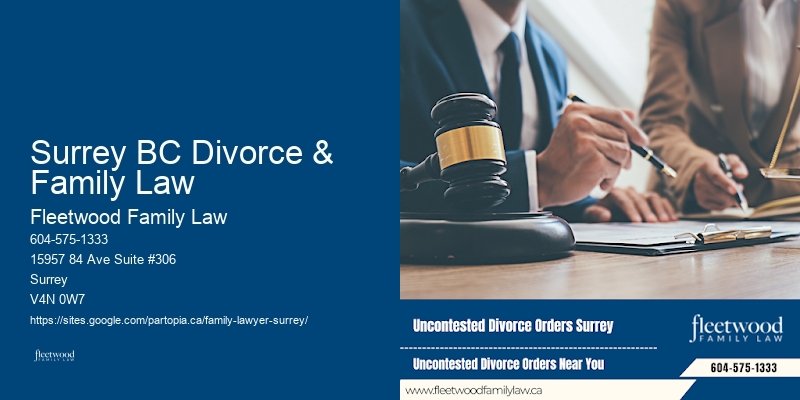 Surrey BC Divorce & Family Law BC Divorce Mediation