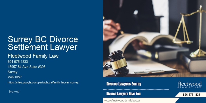 Uncontested Divorce Surrey BC Divorce Settlement Lawyer, BC