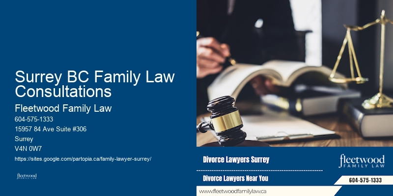 High Net Worth Divorce Surrey BC Family Law Consultations BC