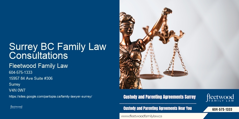 Surrey BC Family Law Consultations Family Court Legal Services