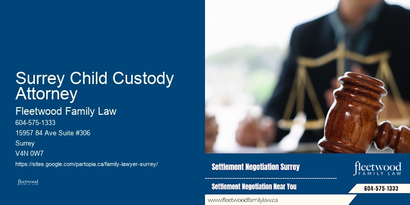 Family Legal Services Surrey Child Custody Attorney BC