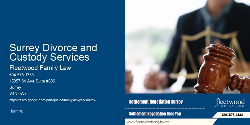 Surrey Divorce and Custody Services Family Law Divorce Lawyer with Free Consultation