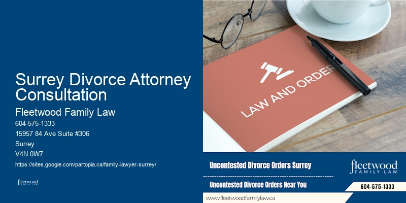 Family Law Firm Surrey Divorce Attorney Consultation